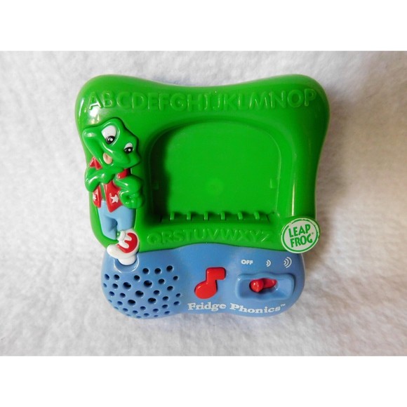 Leap Frog 2002 Fridge Phonics Magnetic Alphabet Electronic Base plus 25 Letter - Picture 1 of 4